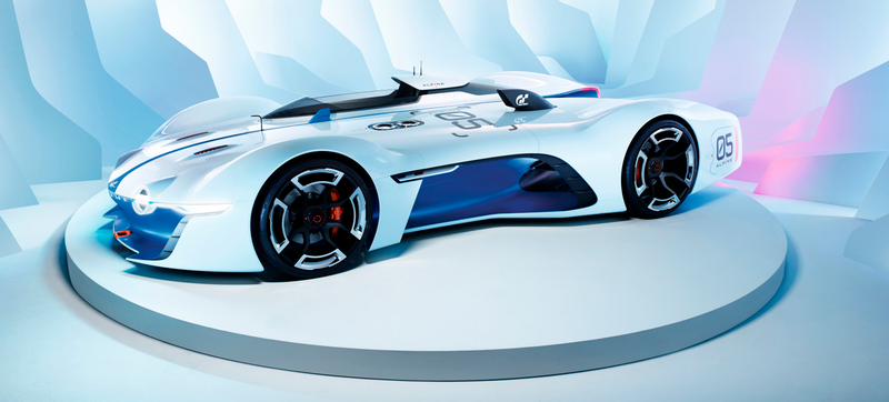 Illustration for article titled The Alpine Vision Gran Turismo Is The Most Interesting Digital Car Yet
